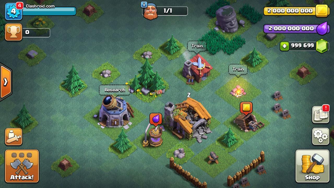 Clash Of Clans Modded Apk