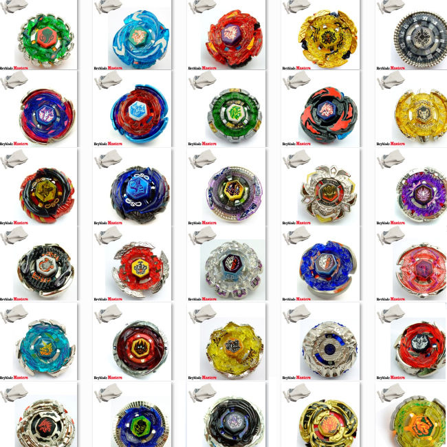 Beyblade burst names list and pictures